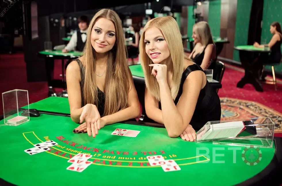 Tampilan ruang kasino live CAK4D dengan meja dealer