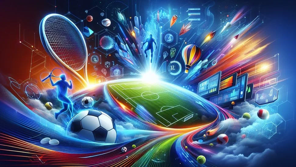 Tampilan olahraga untuk menelusuri pertandingan dan kategori kompetisi